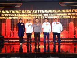 Kapolri Resmikan Desk Ketenagakerjaan Demi Beri Jaminan Perlindungan Kaum Buruh