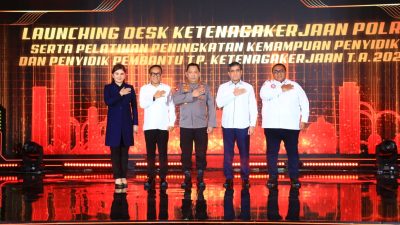 Kapolri Resmikan Desk Ketenagakerjaan Demi Beri Jaminan Perlindungan Kaum Buruh