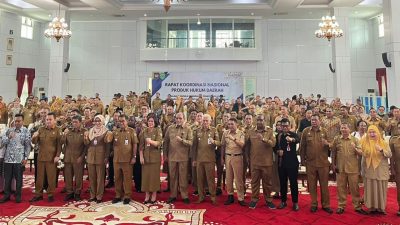 Optimalisasi Implementasi Produk Hukum Daerah, Sekda Asrun Lio Hadiri Rakornas di Kaltim