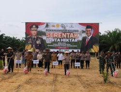 Penanaman Jagung Serentak di Kabupaten Konawe, Kolaborasi Polri dan Berbagai Pihak untuk Ketahanan Pangan Nasional