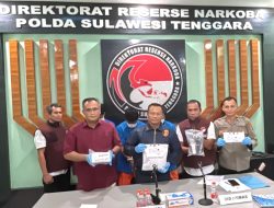 Ditresnarkoba Polda Sultra Ungkap 13 Kasus Narkotika