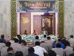 Polda Sultra Gelar Peringatan Isra Mikraj untuk Tingkatkan Kualitas Ibadah dan Kinerja
