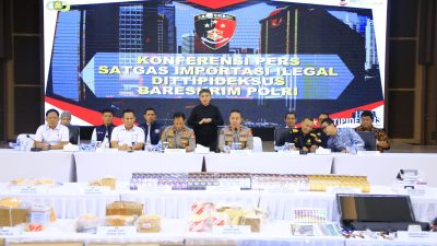 Bareskrim Ungkap 4 Kasus Penyelundupan Ilegal Selama 3 Bulan Terakhir