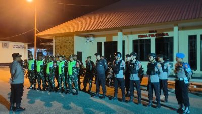 Jaga Kamtibmas, Polresta Kendari Gelar Patroli Gabungan TNI-Polri