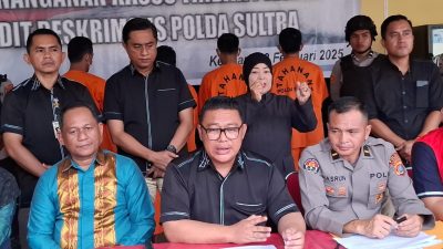 Ditreskrimsus Polda Sultra Ungkap Penyalahgunaan LPG 3 Kg dan BBM Subsidi