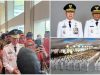 Gubernur Sultra, Mayjen TNI (Purn) Andi Sumangerukka bersam Wakilnya, Ir Hugua M Ling usai mengikuti pelantikan serentak oleh Presiden RI, bertempat di Istana Kepresidenan RI, Kamis (20/2), di Jakarta.