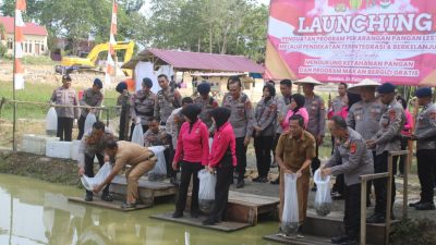 Kapolda Sultra Launching Program Pekarangan Pangan Lestari untuk Dukung Ketahanan Pangan