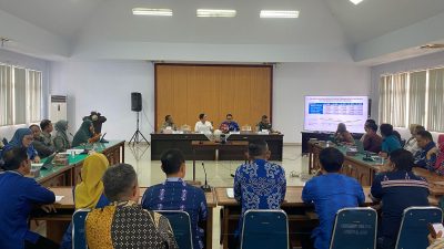 Direktur Jenderal Tanaman Pangan Kementerian Pertanian RI, Yudi Sastro, saat berkunjung ke Sulawesi Tenggara (Sultra).