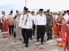 Wagub Sultra, Ir. Hugua, saat melaksanakan kunjungan kerja ke Kabupaten Wakatobi dalam rangka Safari Ramadan pada Kamis (14/3).