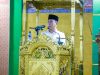 Gubernur Sultra, Mayjen TNI (Purn) Andi Sumangerukka, saat menghadiri kegiatan Safari Ramadan 1446 H / 2025 M di Masjid Raya Kabupaten Konawe.