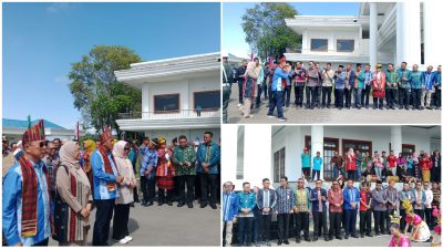 Gubernur ASR dan Wagub Hugua Tiba di Rujab, Disambut Tarian 4 Etnis Sultra