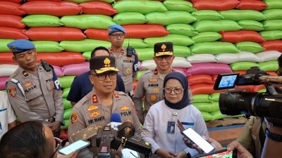 Kapolda Sultra Pastikan Stok Beras Aman Jelang Ramadan, Siap Tindak Mafia Pangan