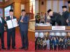 Sertijab Gubernur Sultra dari Pj Gubernur Sultra periode 2023-2025, Andap Budhi Revianto (ABR) kepada pasangan Gubernur dan Wakil Gubernur terpilih periode 2025-2030, Andi Sumangerukka (ASR) dan Ir. Hugua bertempat di ruang pola Kantor Gubernur Sultra pada Senin (3/3).