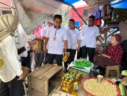 Satgas Pangan Polda Sultra Sidak Pasar Tradisional untuk Cek Takaran Minyakita