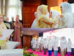 Arinta Nila Hapsari Lantik Ketua Dekranasda Kabupaten/Kota se-Sultra Masa Bakti 2025-2030