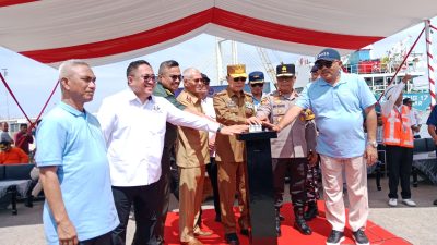 Gubernur Andi Sumangerukka Lepas Keberangkatan Mudik Gratis di Sultra