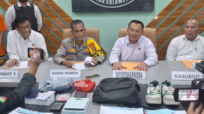 Ditresnarkoba Polda Sultra Ungkap Dua Kasus Besar Peredaran Narkotika, Dua Tersangka Diamankan