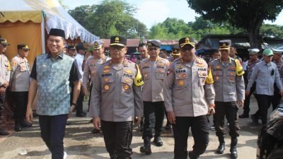 Kapolda Sultra Tinjau Arus Mudik Lebaran 2025 di Pelabuhan Penyeberangan Torobulu