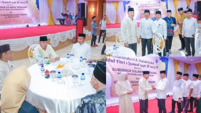Gubernur Andi Sumangerukka Gelar Silaturahmi dan Halalbihalal Bersama Bupati dan Wali Kota se-Sultra
