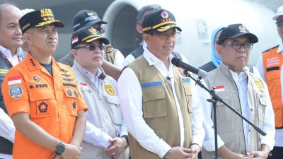 Kepala Basarnas Didampingi Menteri PMK Bertolak ke Myanmar