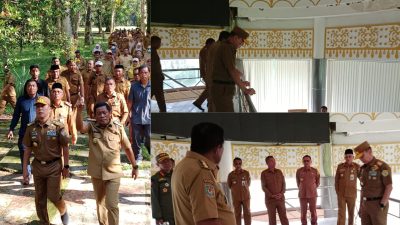 Tinjau Gedung Media Center Sultra, Gubernur Maksimalkan Aset yang Belum Optimal