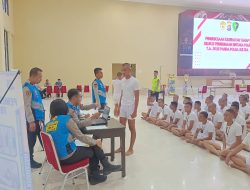 Rikkes Tahap I Seleksi Penerimaan Bintara dan Bakomsus Kembali Dilaksanakan di Polda Sultra