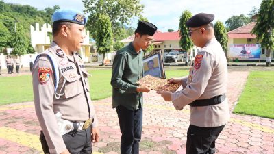Penghormatan Terakhir, Kenaikan Pangkat Luar Biasa untuk Aiptu Anumerta Fajar Iwu