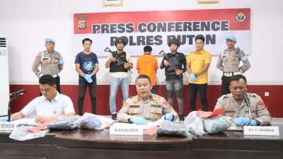 Selain Pelaku Penikaman Anggota Polri, Polres Buton Juga Tetapkan Tersangka Pelaku Cekcok di Acara Joget yang Berujung Penikaman