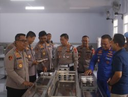 Kapolda Sultra Tinjau Dapur SPPG Brimob, Dukung Program Makan Bergizi Gratis