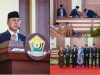 Rapat Paripurna Istimewa DPRD untuk memperingati HUT Sultra ke-61 bertempat di ruang Rapat Paripurna DPRD Sultra.