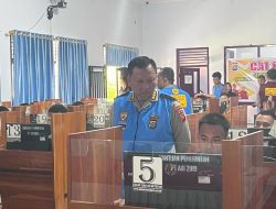 Polda Sultra Gelar Tes Psikologi Tahap I Calon Bintara Polri dengan Sistem CAT