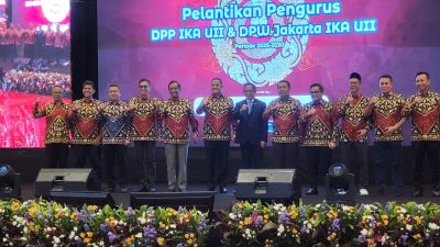 IKA UII Lantik 170 Pengurus Baru dan Gelar Halal Bihalal di Jakarta