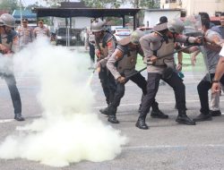 Jelang Hari Buruh 2025, Polresta Kendari Laksanakan Simulasi Pengamanan