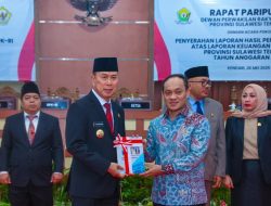 Pemprov Sultra Terima LHP BPK-RI Atas Laporan Keuangan TA 2024