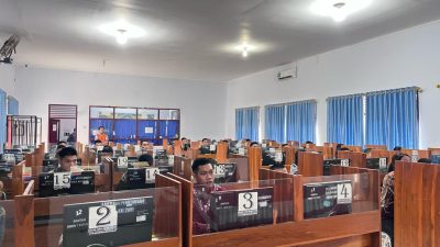 46 Calon Taruna Akpol Panda Polda Sultra Jalani Ujian Akademik Berbasis CAT