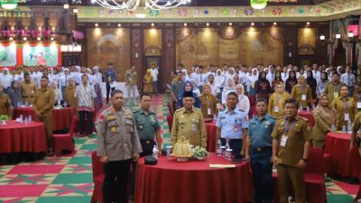 Wakili Gubernur Sultra, Sekda Sultra Asrun Lio buka seleksi pasukan pengibar bendera pusaka Tingkat Provinsi Sulawesi Tenggara tahun 2025.