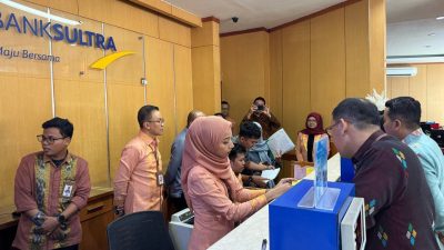 Pembayaran Iuran BPJSTK Kini Tersedia di Semua Channel Teller Bank Sultra