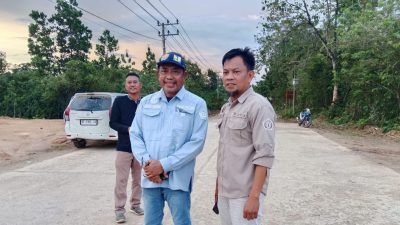 Ruas Jalan Alangga-Tinanggea Siap Dikerja