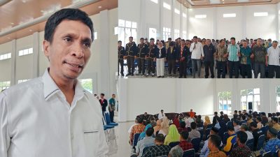 Kadikbud Sultra Yusmin, bersama Kepsek dan Ketua OSIS SMA/SMK di Kendari menyampaikan pernyataan sikap tolak aksi premanisme.