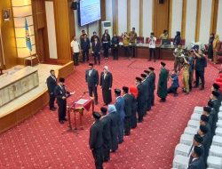 Gubernur Sultra Lantik 13 Pejabat dan Tunjuk 13 Plt, Ini Daftarnya