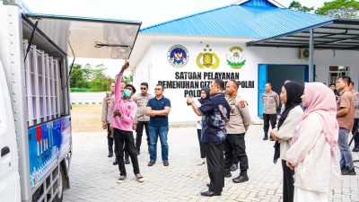 Usai Dilantik Jadi Kapolda Sultra, Irjen Didik Agung Widjanarko Kunjungi dan Tinjau Langsung Dapur SPPG
