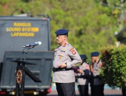Pimpin Apel Perdana di Mako Brimob, Kapolda Sultra Irjen Didik Agung Kenang Awal Karier di Korps Brimob