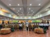 Sekda Sultra, Drs H. Asrun Lio MHum PhD orientasi PPPK gelombang XV angkatan 69, 70, dan 71 dari lingkup Pemprov serta Kabupaten se-Sultra bertempat di Hotel Kubra Kendari, Senin (23/6). (Dok.Istimewa)