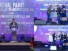 Wagub Sultra, Ir. Hugua, mewakili Gubernur Sultra saat menghadiri Acara Kenal Pamit Komandan Pangkalan Udara Halu Oleo bertempat di Hotel Claro Kendari, Sabtu (31/5).