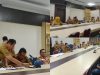 Penandatanganan kontrak kerja empat ruas jalan provinsi yang digelar di Ruang Rapat Dinas SDA dan Bina Marga Sultra.