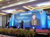 Sekda Sultra Asrun Lio, saat membuka Rakor penggerak desa wisata Sultra, Kamis (12/6).