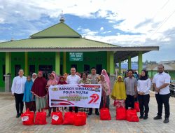 Peringati Hari Bhayangkara ke-79, Ditreskrimum Polda Sultra Salurkan Bantuan Sembako untuk Warga Kurang Mampu