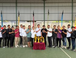 Polda Sultra Gelar Liga Mini Soccer Sambut Hari Bhayangkara ke-79