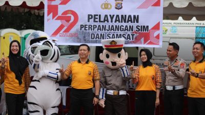 Semarak Hari Bhayangkara ke-79, Polda Sultra Gelar Car Free Day dan Pelayanan Publik Gratis di Eks MTQ Kendari