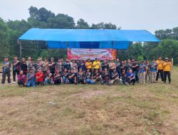 Peringati Hari Bhayangkara ke-79, Polres Konawe Gelar Lomba Menembak dan Bagikan Bansos Kepada Warga Sekitar